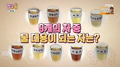 물 대신 마실 수 있는 차, 과연 있을까?(+효능)