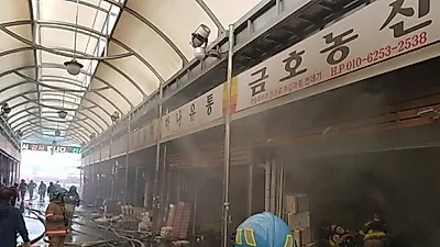 서울 청량리 청과물 시장,