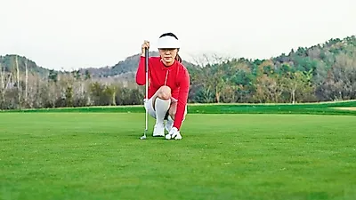 벚꽃 란딩을 나갔는데...골프치다 부상을 당했다?