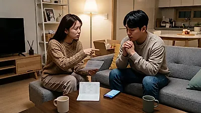 결혼정보회사로 '상향혼'한 여자, 시댁 가기 전 약을 먹는다