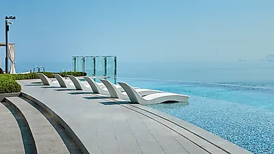 럭셔리한 수평선 View, 부산