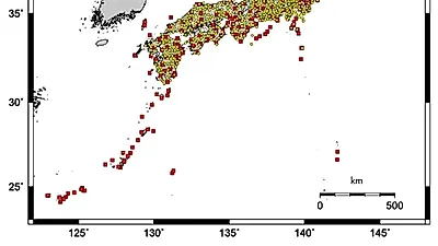 日기상청, 캄차카 규모 6.9 지진을 '9.9'로 예측…도쿄까지 긴급지진속보 8분 만에 취소